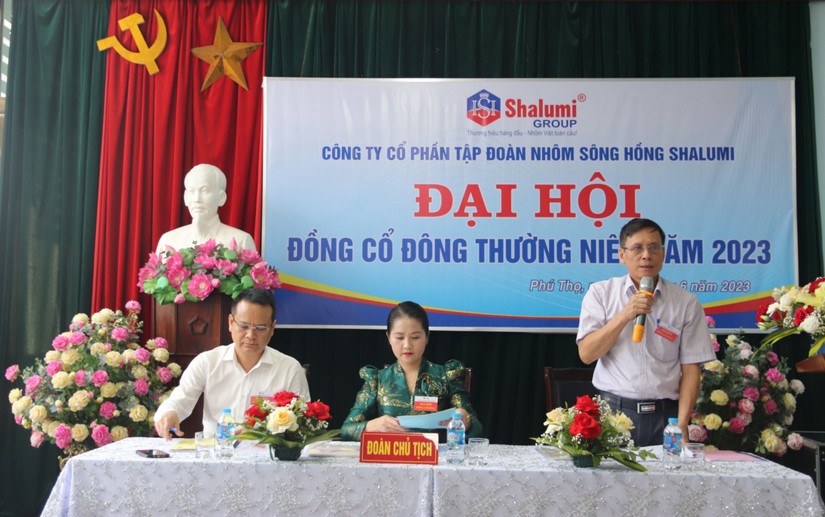 Shalumi đ&atilde; th&ocirc;ng qua kế hoạch kinh doanh năm 2023 tại cuộc họp Đại hội đồng cổ đ&ocirc;ng thường ni&ecirc;n 2023. Ảnh: Shalumi