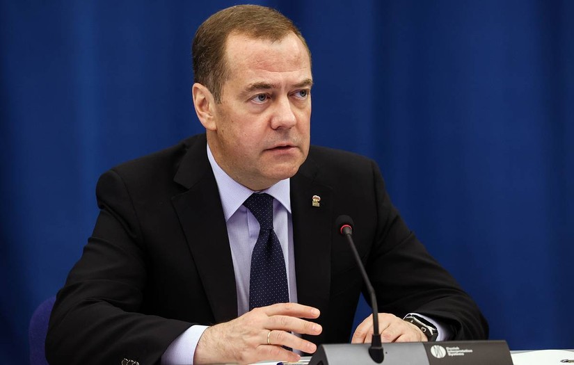 Ph&oacute; Chủ tịch Hội đồng An ninh Nga Dmitry Medvedev. Ảnh: TASS