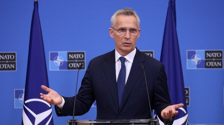 Tổng thư k&yacute; NATO Jens Stoltenberg. Ảnh: AFP