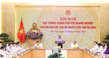 Thủ tướng gặp doanh nghiệp, tháo gỡ những điểm nghẽn trong triển khai chính sách