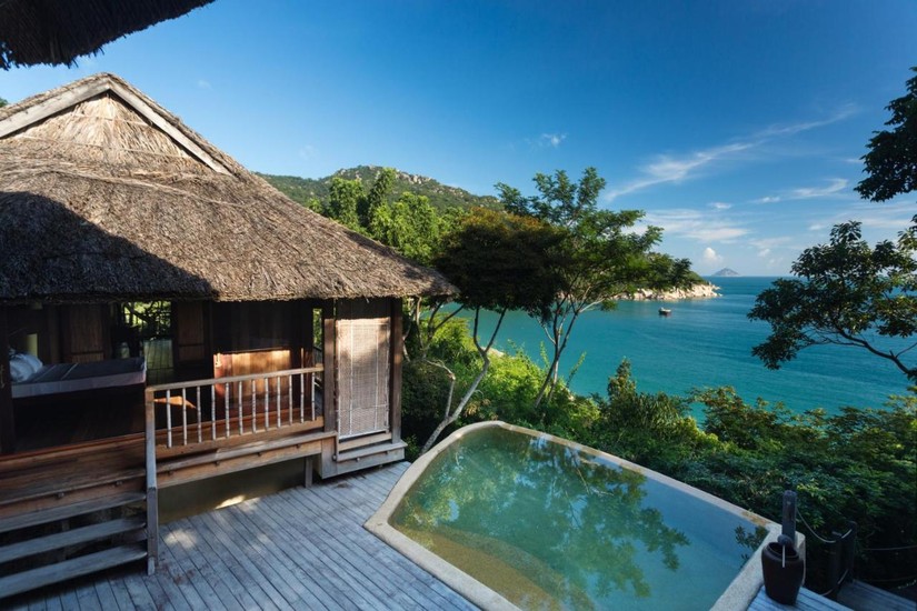 Khu nghỉ dưỡng cao cấp Six Senses Ninh Van Bay.