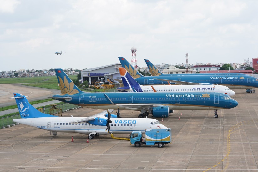 C&aacute;c h&atilde;ng h&agrave;ng kh&ocirc;ng của Vietnam Airlines Group.