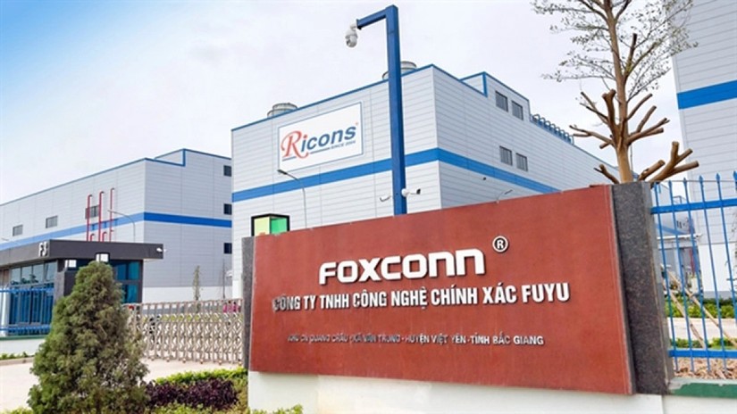 Nh&agrave; m&aacute;y của Foxconn - nh&agrave; cung cấp lớn nhất của Apple tại Bắc Giang.