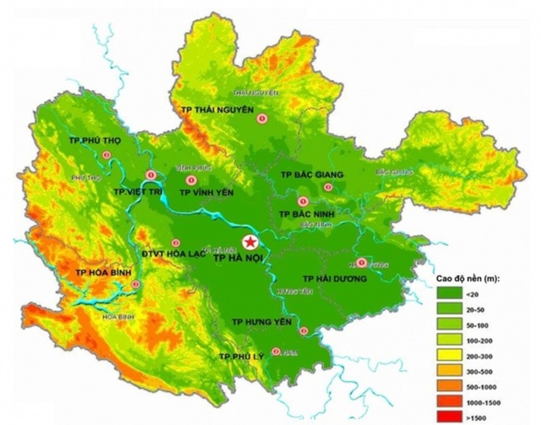 V&ugrave;ng Thủ đ&ocirc; gồm c&aacute;c tỉnh, th&agrave;nh phố trực thuộc trung ương: H&agrave; Nội, Hải Dương, Hưng Y&ecirc;n, Vĩnh Ph&uacute;c, Bắc Ninh, H&agrave; Nam, H&ograve;a B&igrave;nh, Ph&uacute; Thọ, Bắc Giang, Th&aacute;i Nguy&ecirc;n.