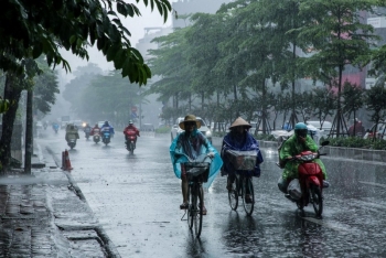 Hà Nội: Mưa lớn buổi sáng và trưa, chiều giảm