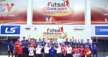 Giải Futsal HDBank 2023 khép lại thành công rực rỡ