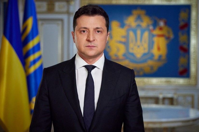 Tổng thống Ukraine Volodymyr Zelensky. Ảnh: Reuters