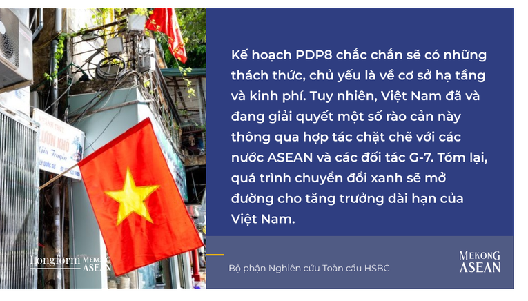 HSBC: Chuyển đổi xanh mở đường cho tăng trưởng dài hạn của Việt Nam