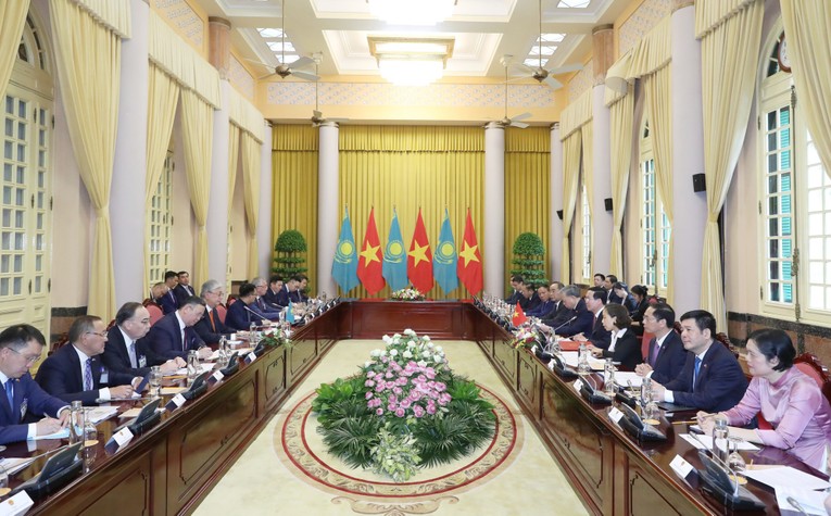 Kazakhstan là đối tác quan trọng hàng đầu của Việt Nam tại Trung Á