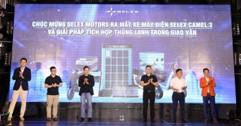 Selex Motors ra mắt mẫu &apos;xe ôm điện quốc dân&apos; Selex Camel 2