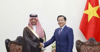 Phó Thủ tướng Lê Minh Khái tiếp Bộ trưởng Du lịch Saudi Arabia