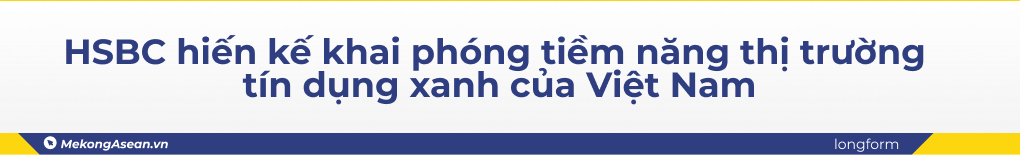 HSBC đẩy nhanh vai trò khai mở dòng đầu tư xanh hóa cho Việt Nam