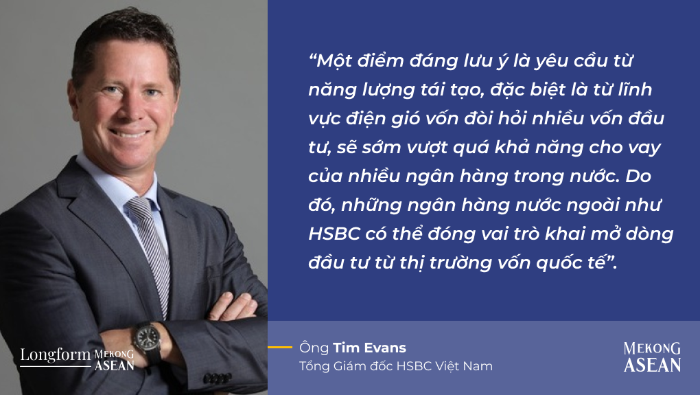 HSBC đẩy nhanh vai trò khai mở dòng đầu tư xanh hóa cho Việt Nam