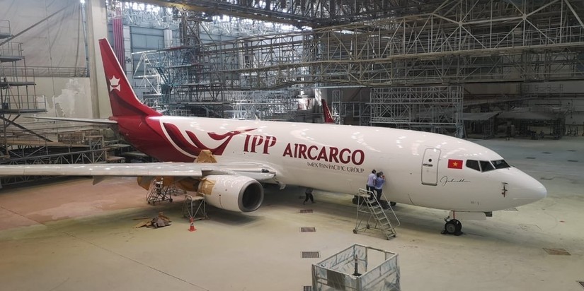 M&aacute;y bay h&atilde;ng h&agrave;ng kh&ocirc;ng IPP Air Cargo.