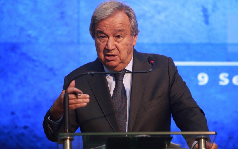 Tổng thư k&yacute; Li&ecirc;n hợp quốc Antonio Guterres. Ảnh: AFP