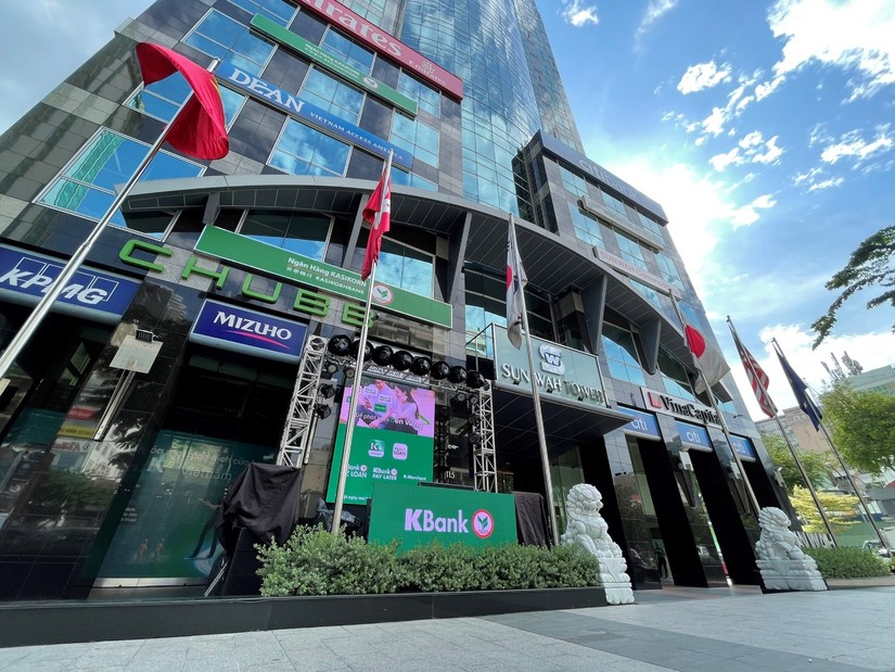 Chi nh&aacute;nh của KBank tại TP HCM