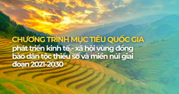 Mục tiêu quốc gia về phát triển kinh tế - xã hội vùng đồng bào dân tộc thiểu số