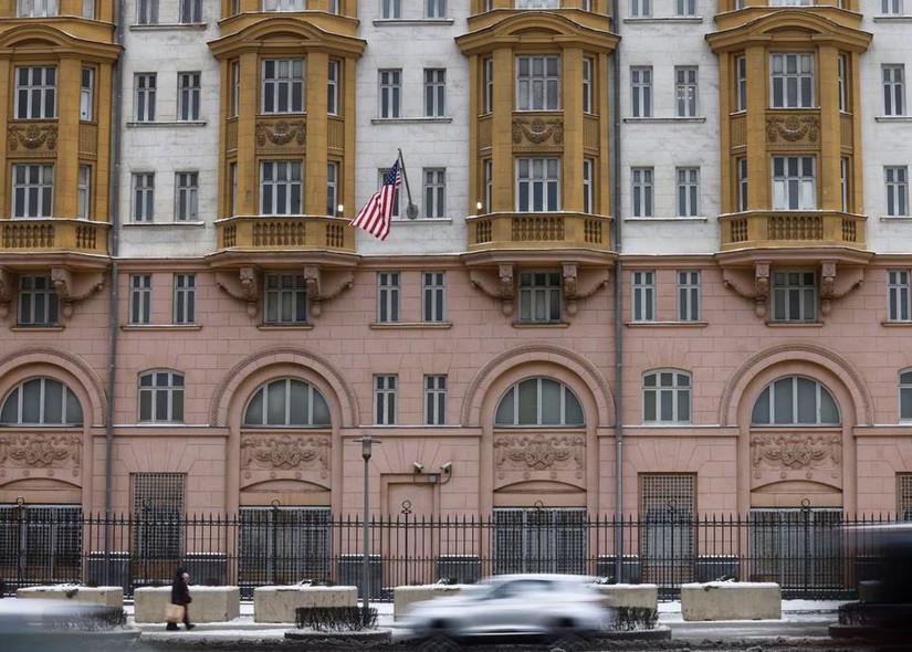 Đại sứ qu&aacute;n Mỹ tại Moscow, Nga. Ảnh: Reuters