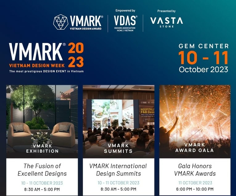 C&aacute;c hoạt động diễn ra tại sự kiện Tuần lễ Thiết kế VMARK 2023.