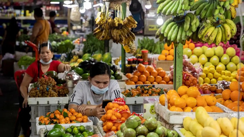 Tỷ lệ lạm ph&aacute;t th&aacute;ng 9 của Philippines tăng l&ecirc;n ngưỡng 6,9%, cao nhất trong 4 năm qua. Ảnh: Reuters