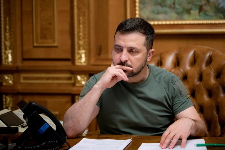 Tổng thống Ukraine Volodymyr Zelensky. Ảnh: Reuters