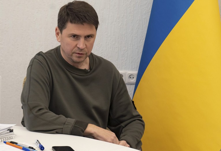 &Ocirc;ng Mykhailo Podolyak, Cố vấn của Tổng thống Ukraine Volodymyr Zelensky.