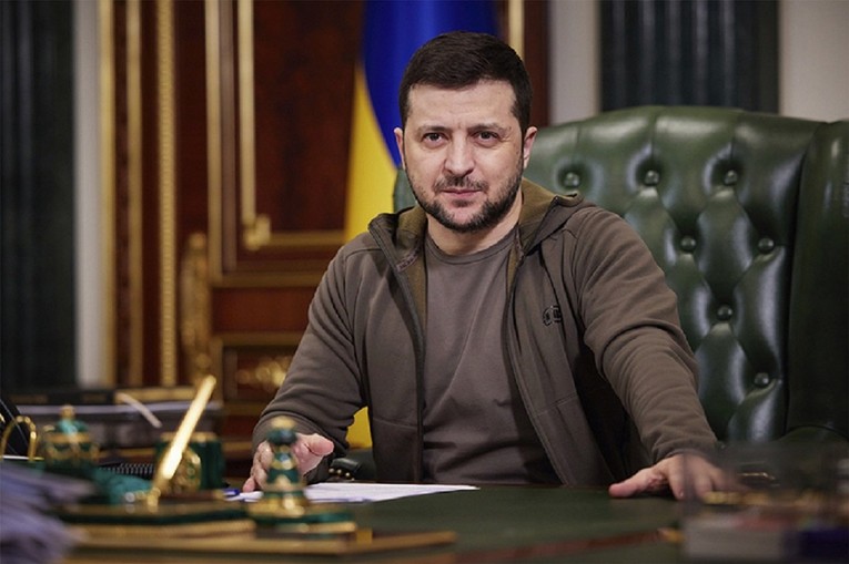 Tổng thống Ukraine Volodymyr Zelensky. Ảnh: Keystone Press Agency