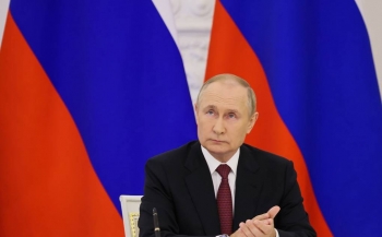 Tổng thống Nga Putin bận rộn vào ngày sinh nhật lần thứ 70