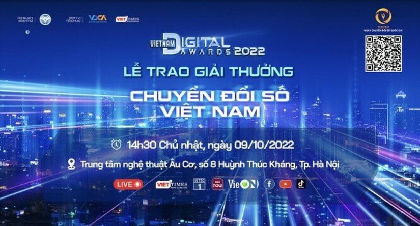 Vietnam Digital Awards 2022 t&ocirc;n vinh c&aacute;c th&agrave;nh tựu chuyển đổi số