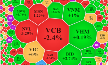 Áp lực được giải tỏa, VN-Index hân hoan đảo chiều tăng gần 7 điểm