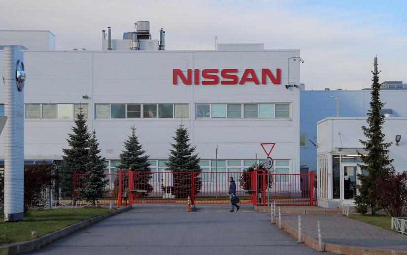 Một cơ sở lắp r&aacute;p của Nissan tại St.Petersburg, Nga. Ảnh: Reuters