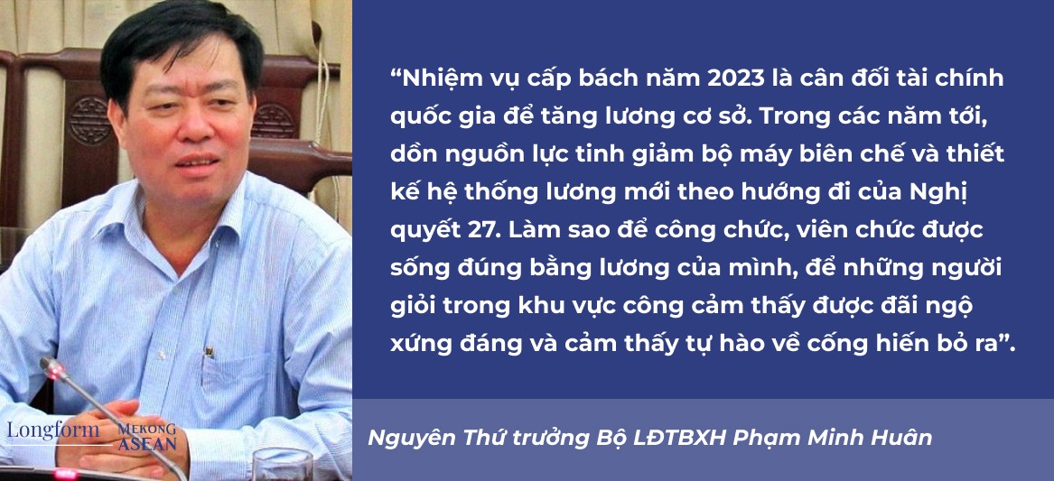 Cào bằng thu nhập, ‘hòn đá tảng’ trong câu chuyện cải cách tiền lương