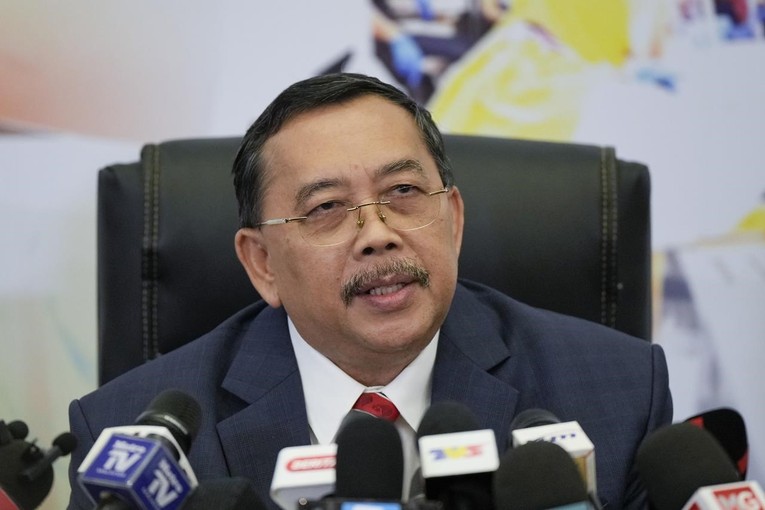 Chủ tịch Ủy ban Bầu cử Malaysia Abdul Ghani Salleh. Ảnh: AP