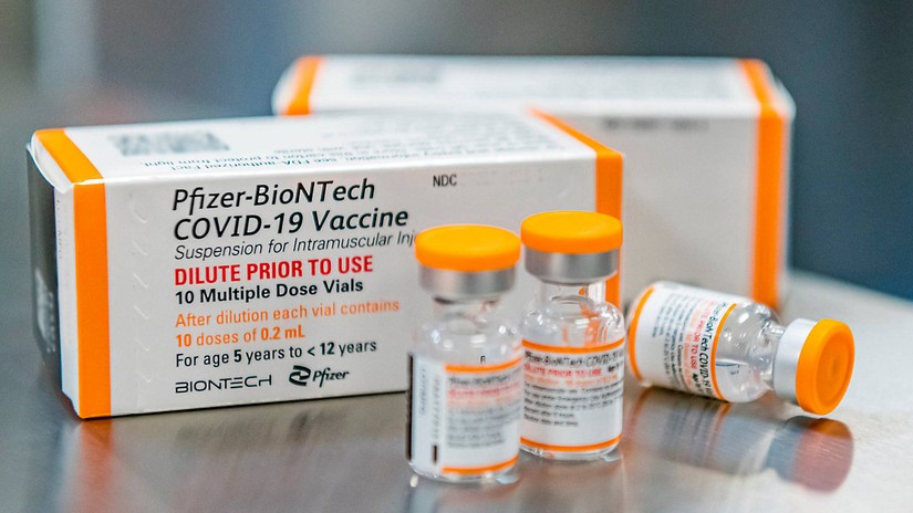 Vaccine Pfizer ti&ecirc;m cho trẻ 5 - 11 tuổi. Ảnh: Pfizer