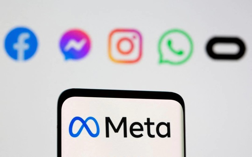 Cổ phiếu Meta Platforms sụt 20% sau khi tập đo&agrave;n c&ocirc;ng bố c&aacute;c dự b&aacute;o ảm đạm cho tương lai. Ảnh: Reuters