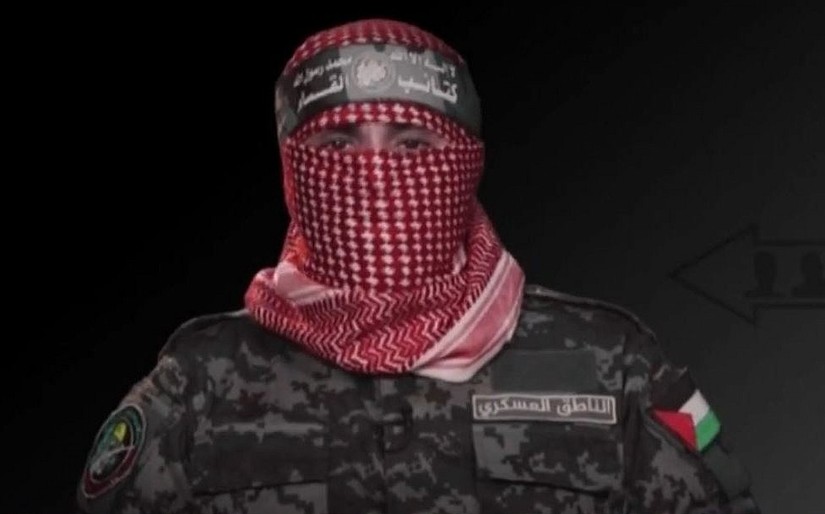 &Ocirc;ng Abu Obeida, người ph&aacute;t ng&ocirc;n của Lữ đo&agrave;n Al-Qassam của Hamas, th&aacute;ng 7/2019. Ảnh: Times of Israel