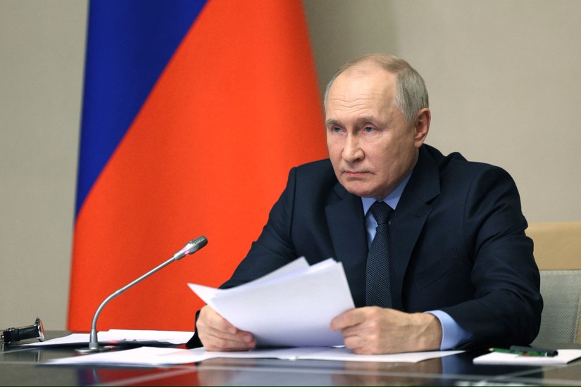 Tổng thống Nga Vladimir Putin. Ảnh: Hindustan Times