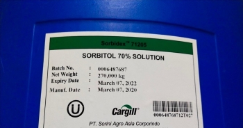 Việt Nam áp thuế chống bán phá giá đối với sorbitol nhập từ Ấn Độ, Trung Quốc và Indonesia