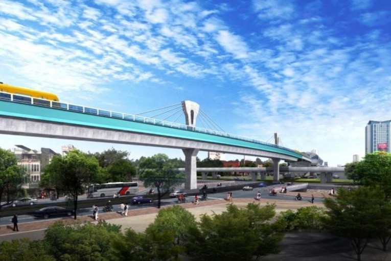 Phối cảnh tuyến Metro số 3A Bến Th&agrave;nh - T&acirc;n Ki&ecirc;n