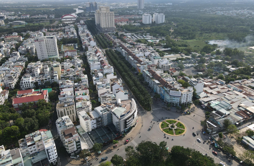 Khu d&acirc;n cư Trung Sơn, x&atilde; B&igrave;nh Hưng, huyện B&igrave;nh Ch&aacute;nh sầm uất kh&ocirc;ng kh&aacute;c g&igrave; một phường ở khu vực trung t&acirc;m th&agrave;nh phố