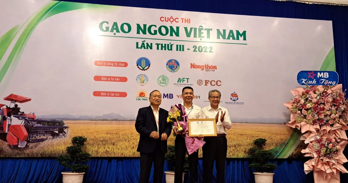 Tập đoàn ThaiBinh Seed giành giải nhất cuộc thi Gạo ngon Việt Nam 2022