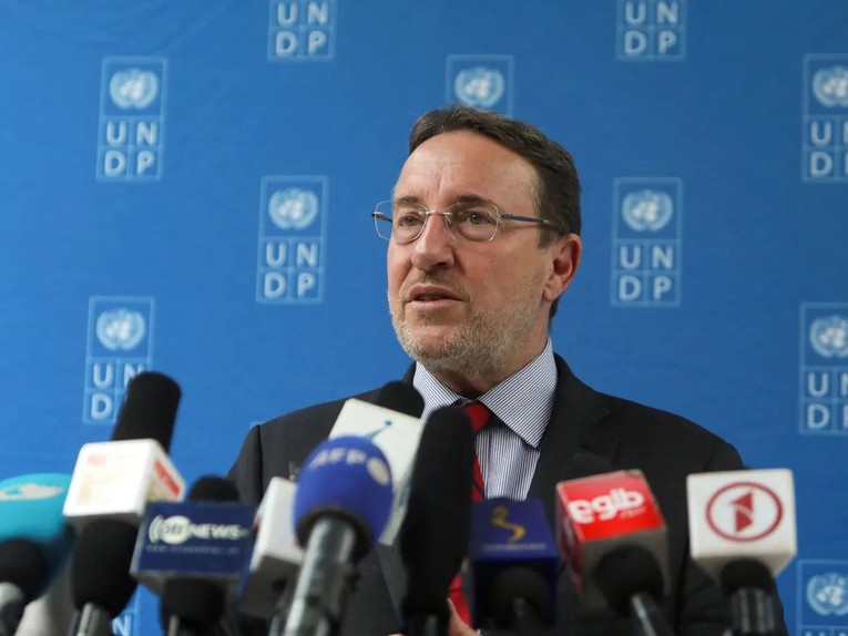 Tổng Gi&aacute;m đốc UNDP Achim Steiner. Ảnh: Reuters