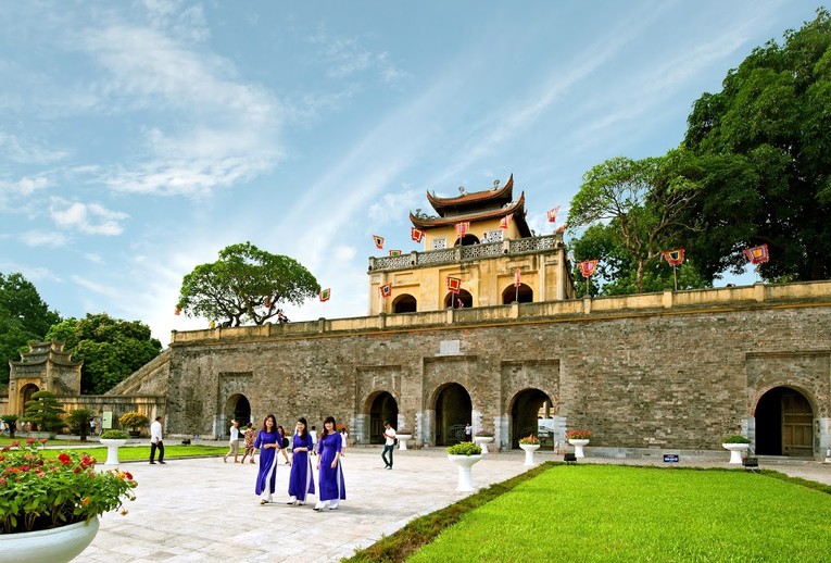 Ho&agrave;ng th&agrave;nh Thăng Long, H&agrave; Nội.