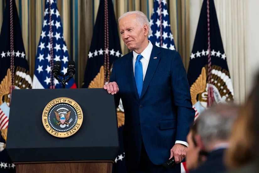 Tổng thống Mỹ Joe Biden bước sang tuổi 80. Ảnh: NYT