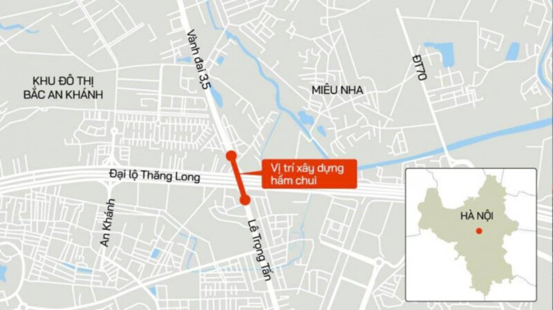 H&agrave; Nội ph&ecirc; duyệt dự &aacute;n n&uacute;t giao V&agrave;nh đai 3,5 với đại lộ Thăng Long