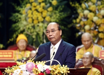 Chủ tịch nước Nguyễn Xuân Phúc dự khai mạc Đại hội Đại biểu Phật giáo toàn quốc