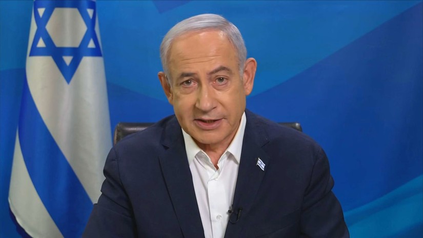 Thủ tướng Israel Benjamin Netanyahu trong cuộc phỏng vấn ng&agrave;y 6/11. Ảnh: ABC News