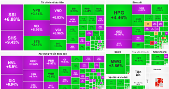 Cổ phiếu chứng khoán bùng nổ, VN-Index &apos;bốc đầu&apos; sau phiên điều chỉnh