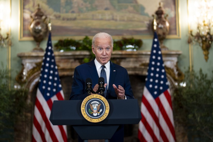 Tổng thống Mỹ Joe Biden. Ảnh: AP