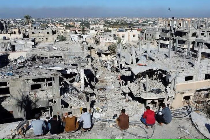 Khung cảnh đổ n&aacute;t tại trại tị nạn Khan Younis, ph&iacute;a nam Gaza, ng&agrave;y 29/11. Ảnh: Reuters